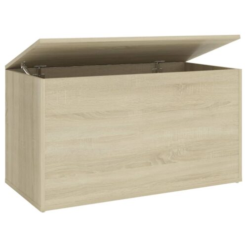 Storage Chest Sonoma Oak 84x42x46cm Engineered Wood - Image 2