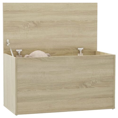 Storage Chest Sonoma Oak 84x42x46cm Engineered Wood