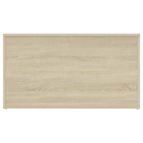 Storage Chest Sonoma Oak 84x42x46cm Engineered Wood - Image 4