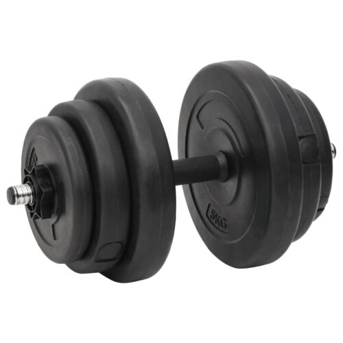 Barbell Dumbbell with Plates Set 120 kg Weight Training Bench Press Home Gym Fitness Exercise - Image 8