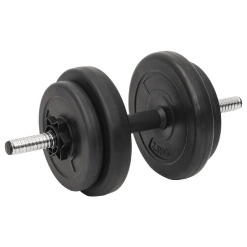 Barbell Dumbbell with Plates Set 120 kg Weight Training Bench Press Home Gym Fitness Exercise - Image 10