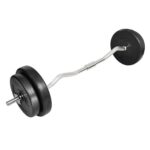Curl Bar Set 30kg Dumbell Barbell Weight Bench Press Training Home Gym Exercise