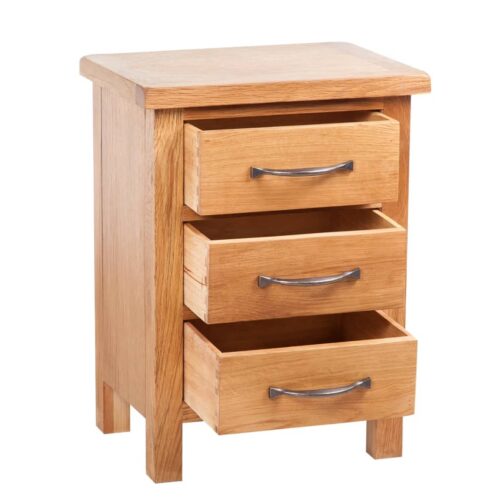 Nightstands 2pcs 40x30x54cm Solid Oak Wood - Image 3