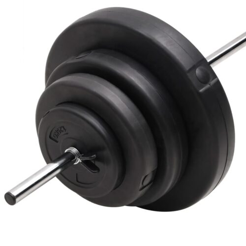Barbell with Plates 60 kg - Image 7