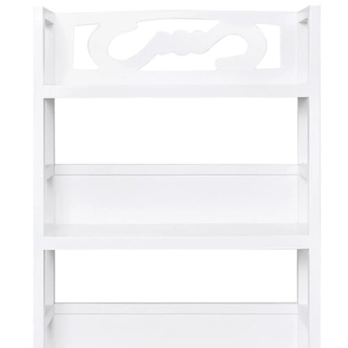 Bathroom Cabinet Albuquerque Wood White 46x24x117.5cm - Image 5