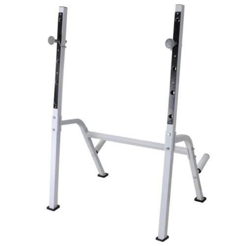 Workout Bench with Weight Rack Barbell Dumbbell Set 60.5kg - Image 7