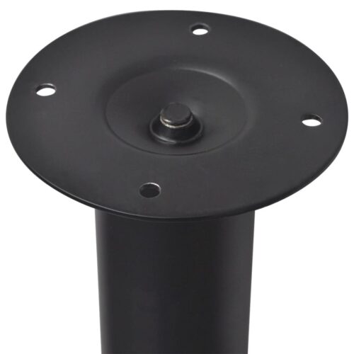 2pcs Telescopic Table Legs Black 710mm-1100mm - Image 4