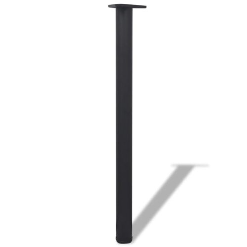 4pcs Adjustable Table Legs Black 870mm - Image 2