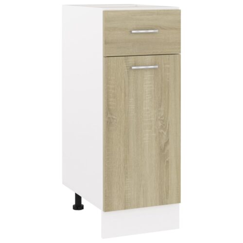 Drawer Bottom Cabinet Sonoma Oak 30x46x81.5cm Engineered Wood