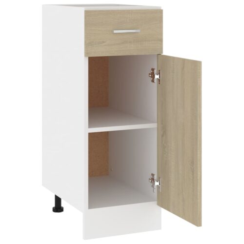 Drawer Bottom Cabinet Sonoma Oak 30x46x81.5cm Engineered Wood - Image 5