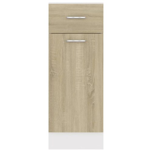 Drawer Bottom Cabinet Sonoma Oak 30x46x81.5cm Engineered Wood - Image 7