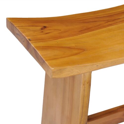 Stool Solid Teak Wood - Image 4