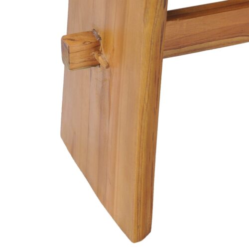 Stool Solid Teak Wood - Image 5