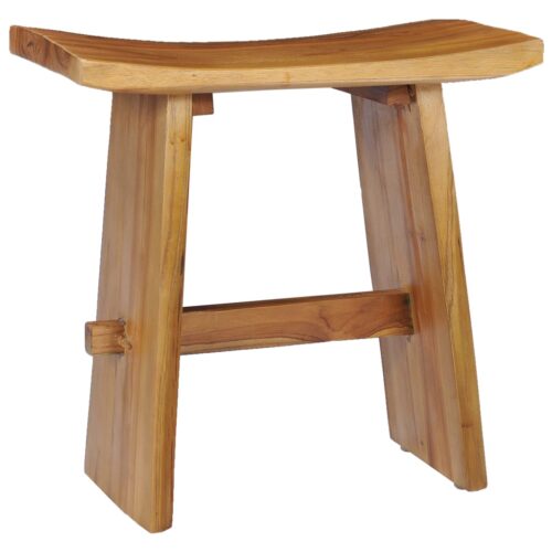Stool Solid Teak Wood - Image 11