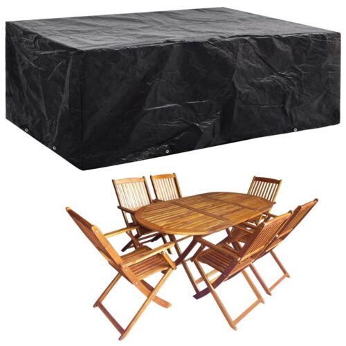 Garden Furniture Cover 8 Eyelets 242x162x100cm - Image 8