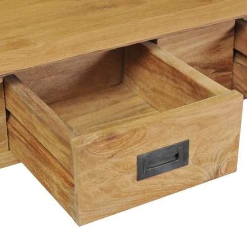Console Table Solid Teak 90x30x80cm - Image 4