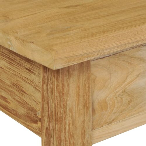 Console Table Solid Teak 90x30x80cm - Image 6