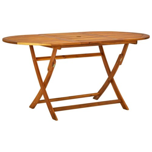 7-Piece Outdoor Dining Set Acacia Wood Timber Outdoor Patio Furniture - Image 5