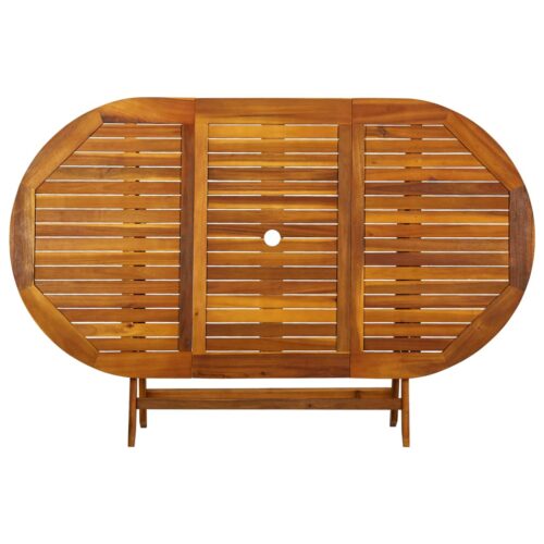7-Piece Outdoor Dining Set Acacia Wood Timber Outdoor Patio Furniture - Image 9