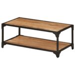 Coffee Table 90x45x35cm Solid Acacia Wood