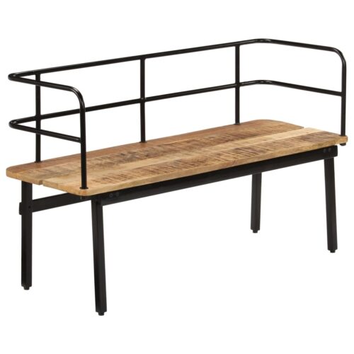 Bench 120x40x70cm Solid Mango Wood