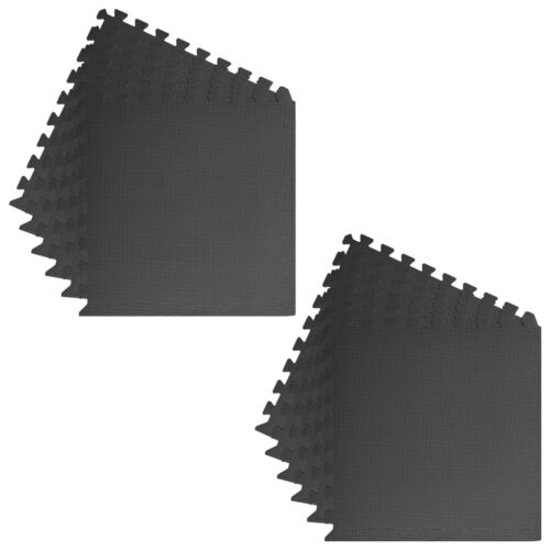 Floor Mats 12pcs 4.32m EVA Foam Black - Image 5