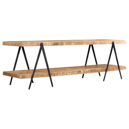 TV Cabinet 160x40x50cm Solid Mango Wood - Image 10