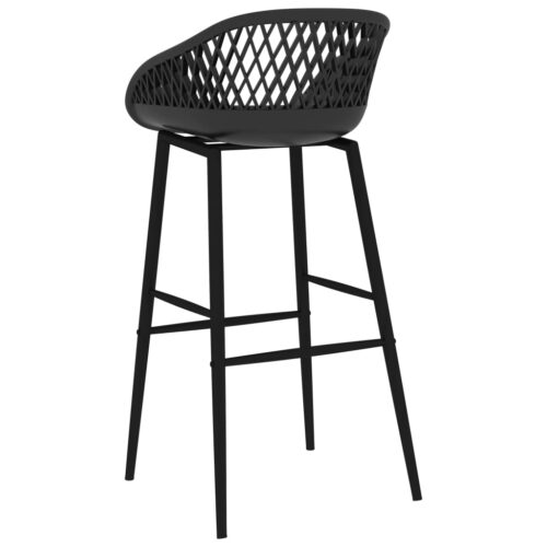 5-Piece Bar Set White Black - Image 10
