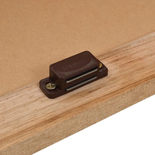 Sink Cabinet Solid Walnut Wood 66x29x61cm - Image 5