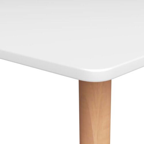 Bar Table White 120x60x105cm - Image 4
