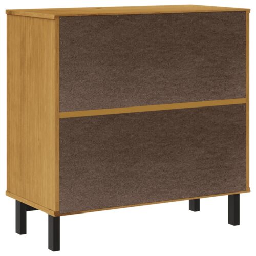 Drawer Cabinet FLAM 80x40x80cm Solid Wood Pine - Image 7