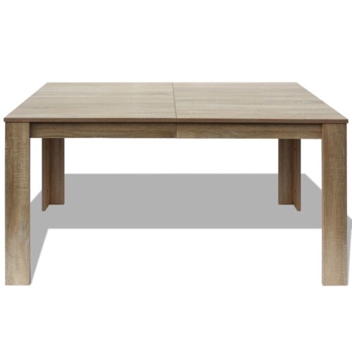 Dining Table 140x80x75cm Oak - Image 3