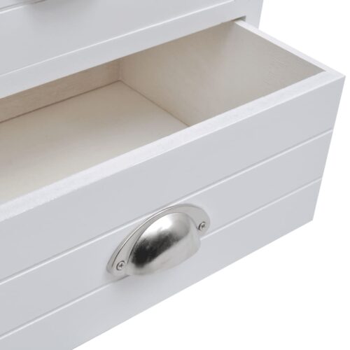French Bedside Cabinets 2pcs White - Image 5