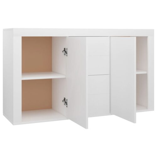 Sideboard White 120x36x69cm Engineered Wood - Image 5