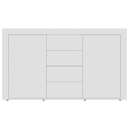 Sideboard White 120x36x69cm Engineered Wood - Image 6