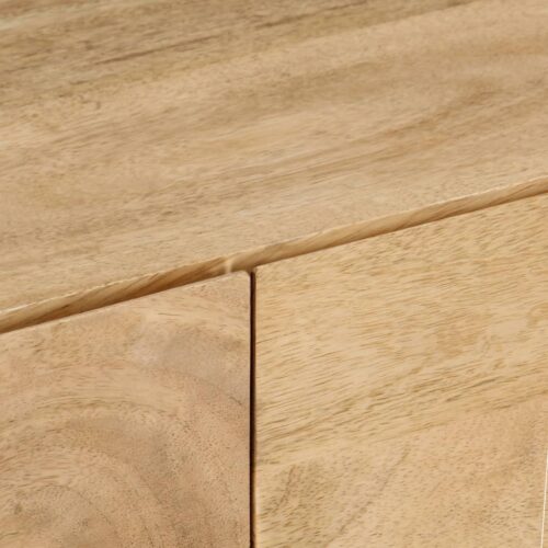 TV Cabinet 145x30x41cm Solid Mango Wood - Image 7