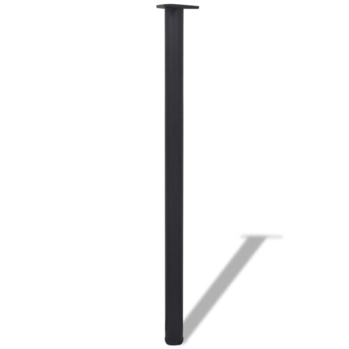 4pcs Adjustable Table Legs Black 1100mm - Image 2