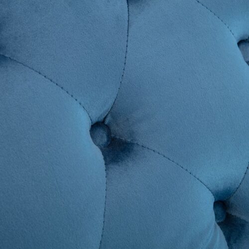Chaise Lounge Blue Velvet - Image 7