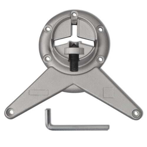 4pcs Adjustable Table Legs Chrome 710mm - Image 4