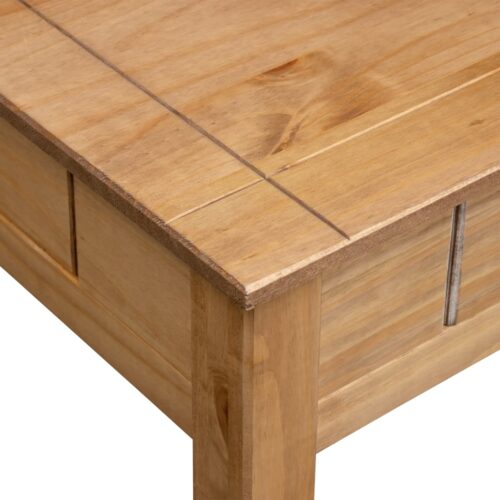 Coffee Table 100x60x45cm Solid Pine Wood Panama Range - Image 7