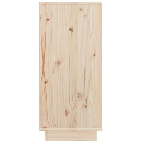 Console Cabinet 60x34x75cm Solid Wood Pine - Image 6