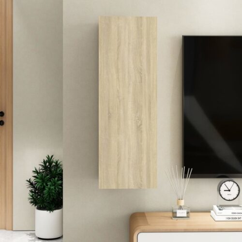 TV Cabinet Sonoma Oak 30.5x30x90cm Engineered Wood - Image 9