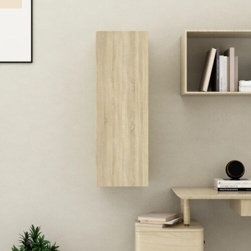 TV Cabinet Sonoma Oak 30.5x30x90cm Engineered Wood - Image 10