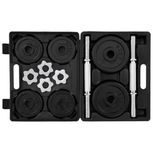 15-Piece Dumbbell Set 20kg Cast Iron - Image 4