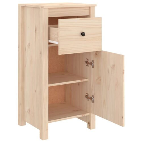 Sideboards 2pcs 40x35x80cm Solid Wood Pine - Image 9