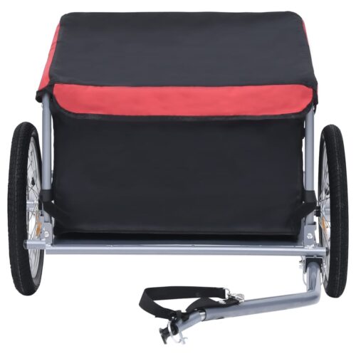 Bike Trailer Black Red 65 kg - Image 2