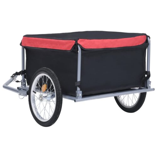Bike Trailer Black Red 65 kg - Image 5