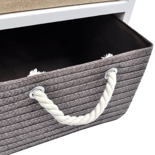 Storage Cabinet 4 Drawers Wood - Image 5