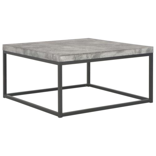 Coffee Table 75x75x38cm Concrete Look