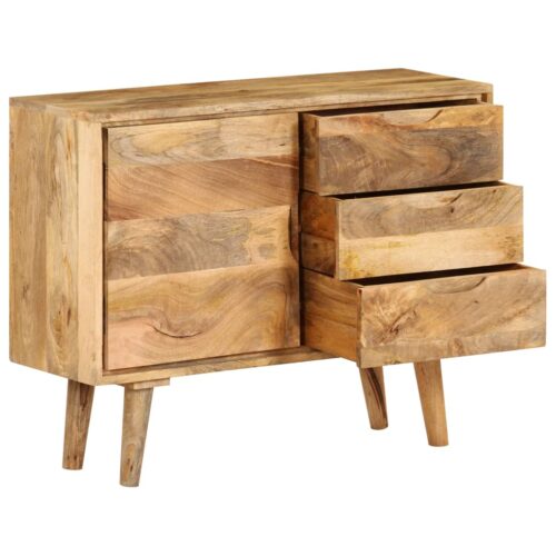 Sideboard Solid Mango Wood 90x30x69cm - Image 2